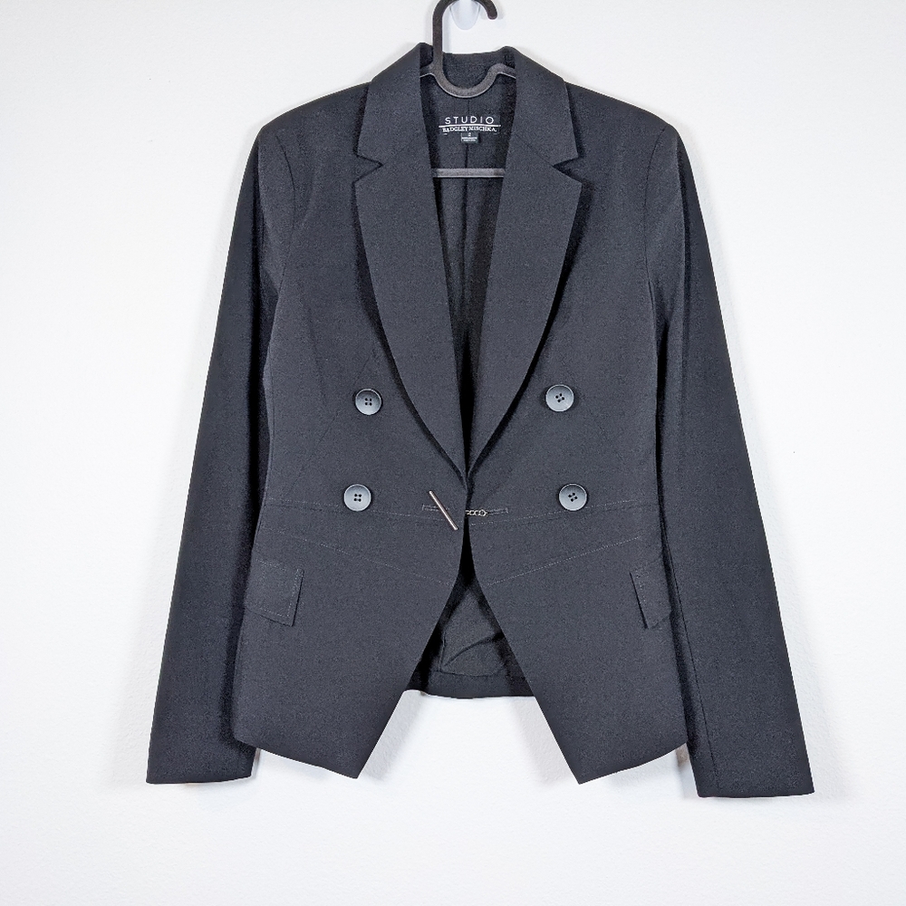 Badgley Mischka Suit Blazer Black Size 2